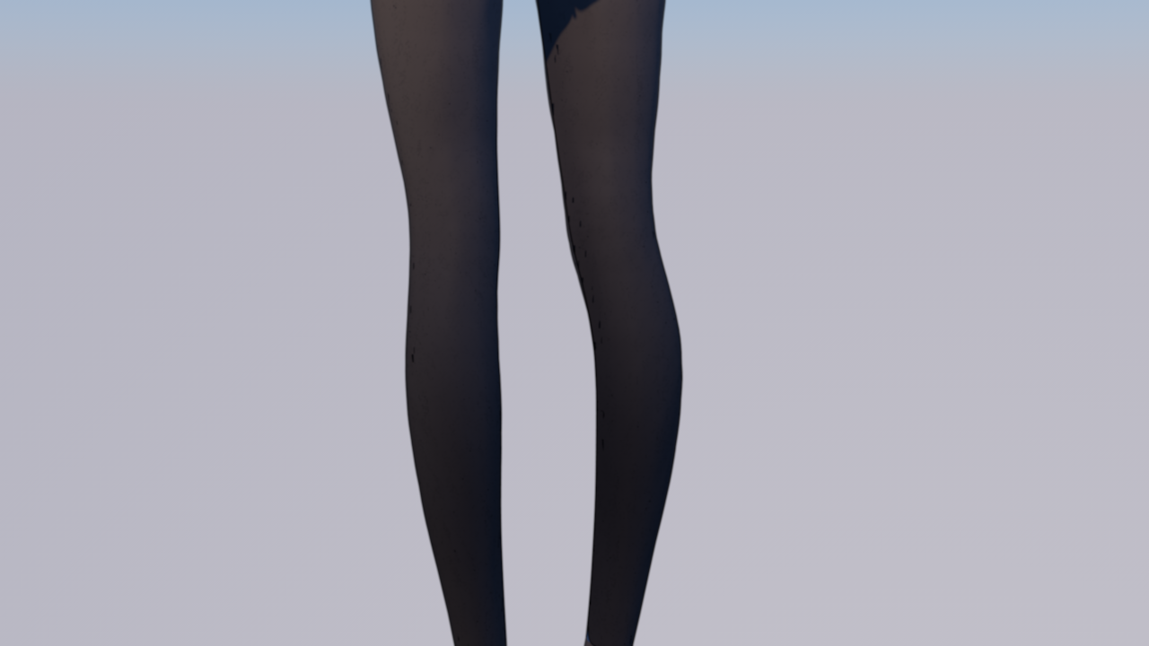 关于渲染丝袜材质