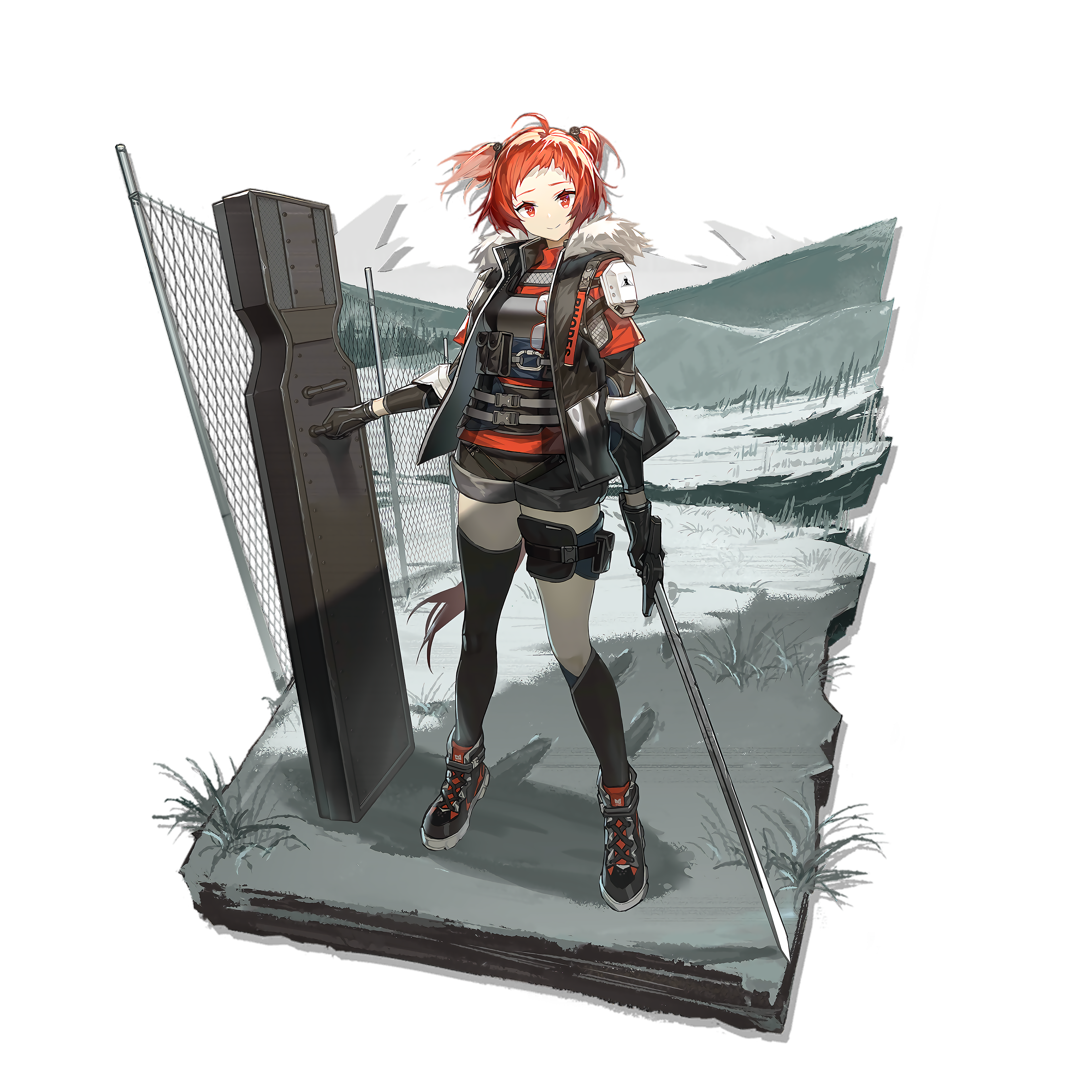 【画质提升】明日方舟 米格鲁立绘(含时装"无畏") - 哔哩哔哩
