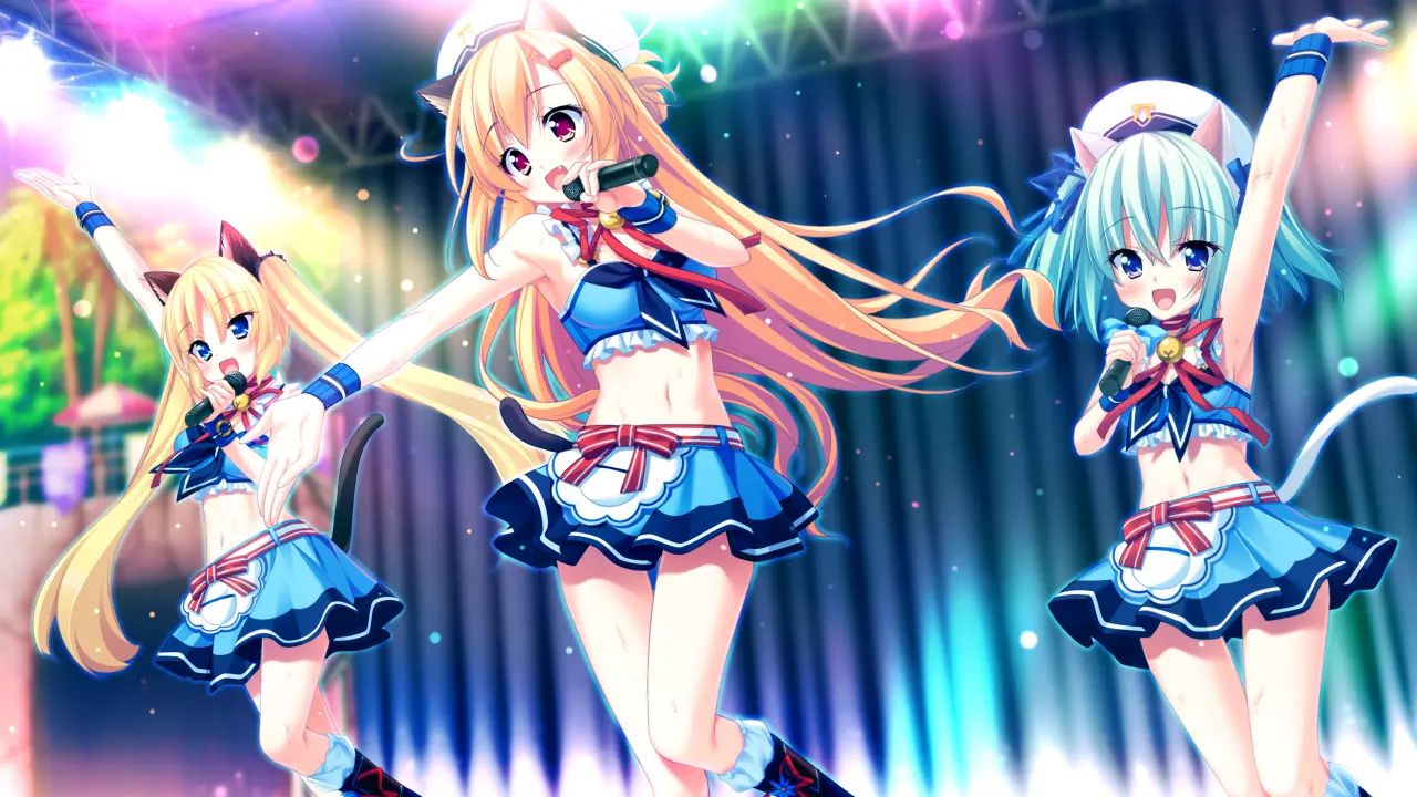 [游戏CG欣赏]にゃんと素敵な夏色デイズ 哔哩哔哩