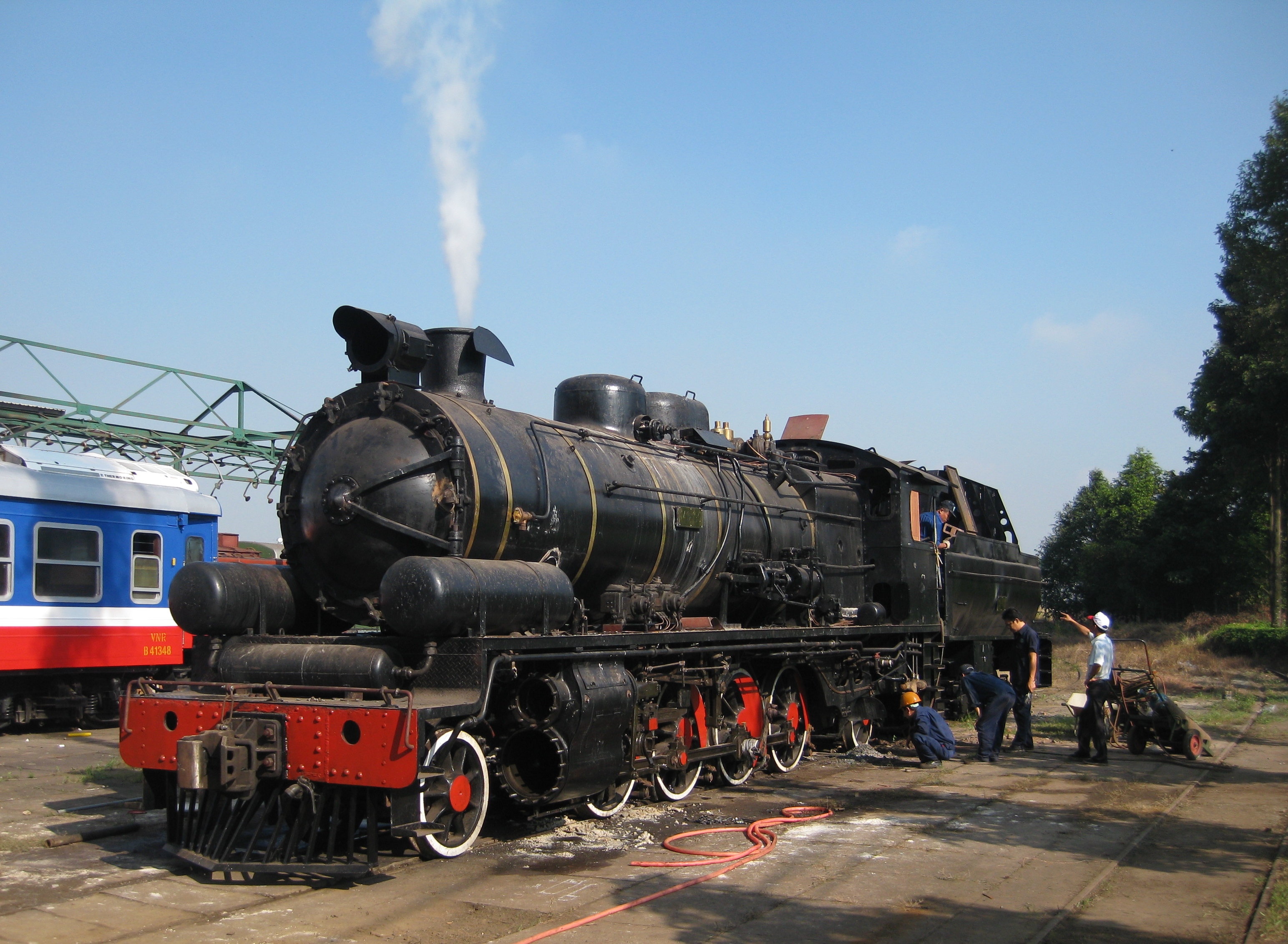 O型蒸汽机车图片