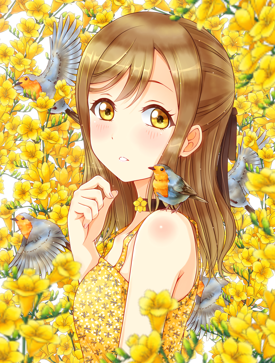 动漫高清同人壁纸图-国木田花丸