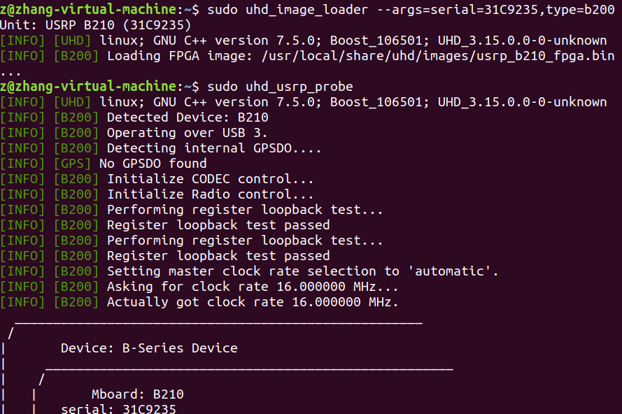srsLTE+USRP B210软件无线电系统在Ubuntu18.04虚拟机上的安装 哔哩哔哩