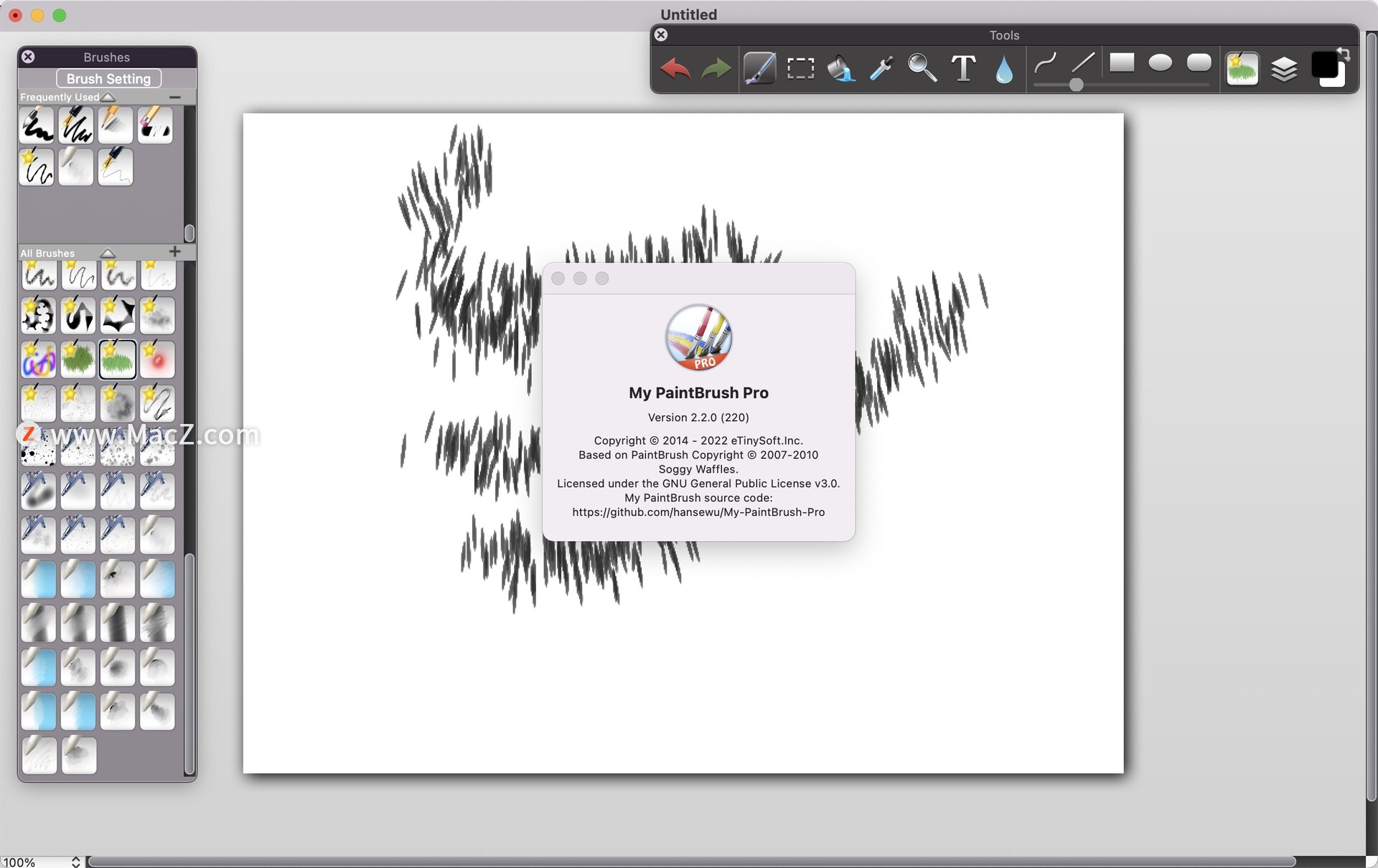 Mac电脑绘图软件哪个好？My PaintBrush Pro 专业绘图软件推荐 哔哩哔哩