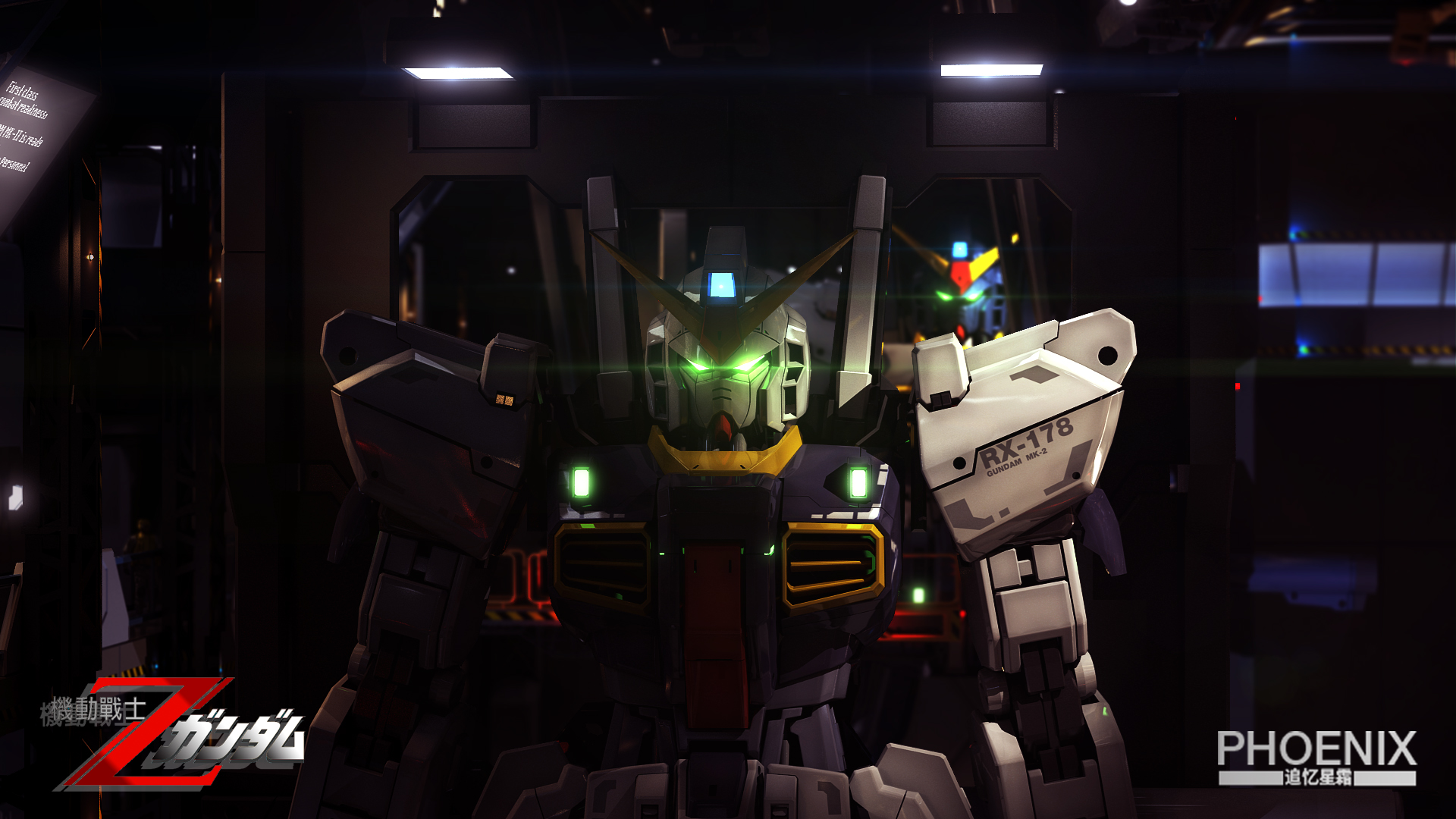 吧友展示:【3d属性】高达mk2黑白兔