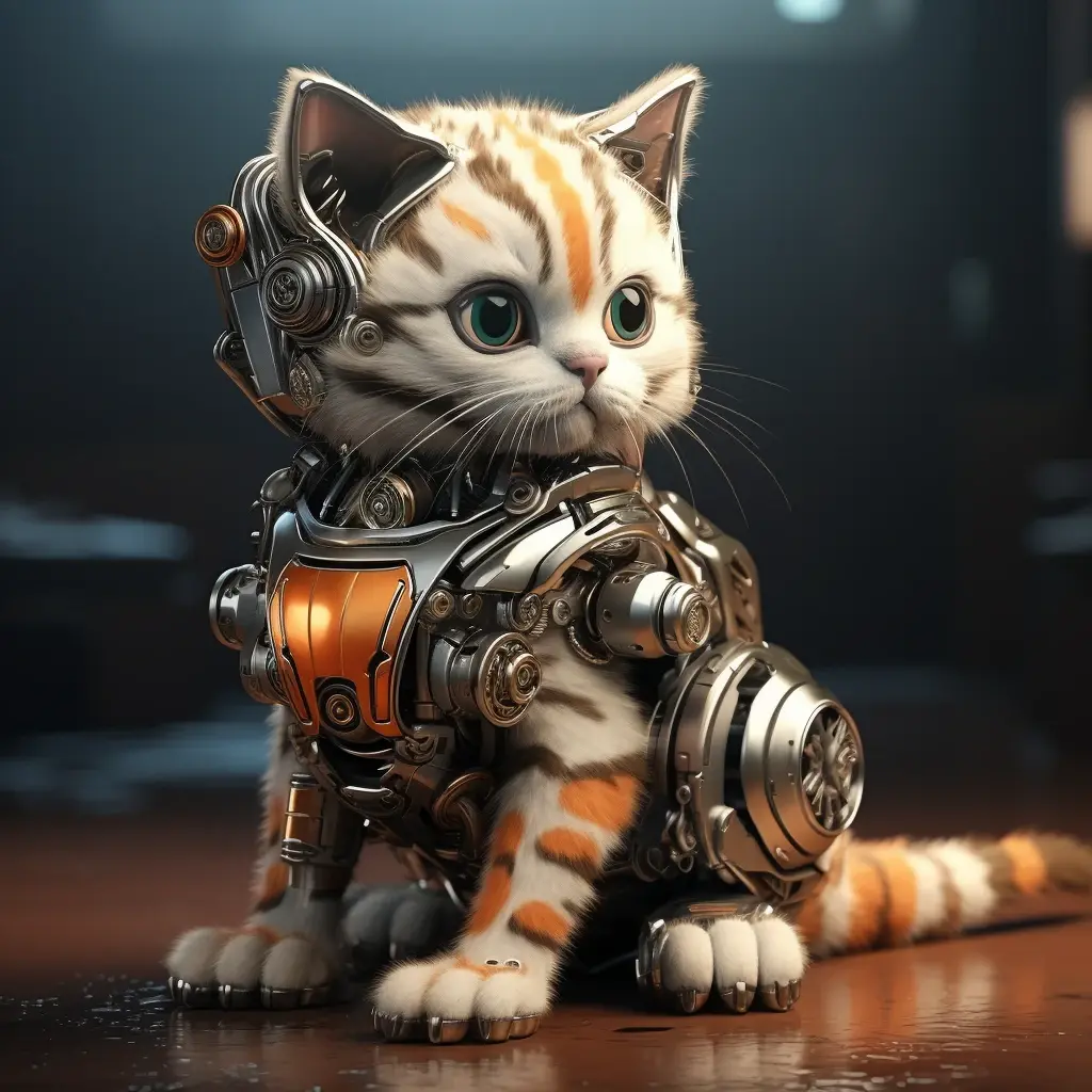 国际残疾人日,炫酷机械猫展示其机械臂的魅力