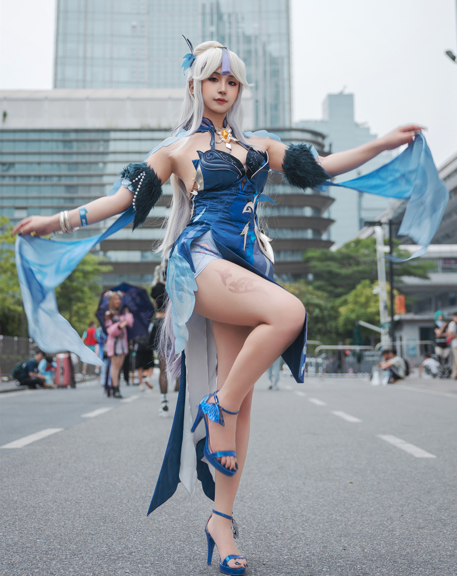 懵懵懵白日梦原神凝光cosplay2