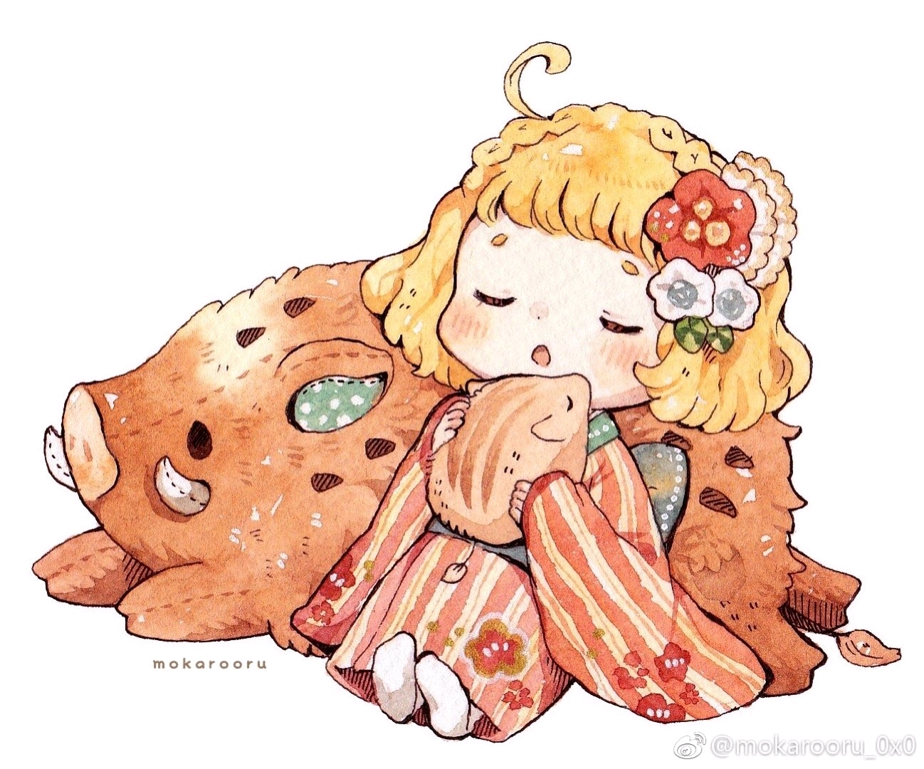 画师推荐画师mokarooru作品分享57期