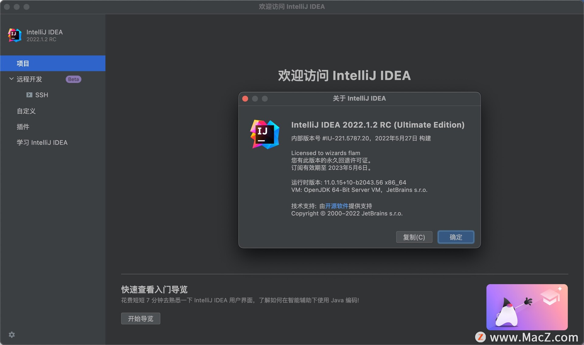 JetBrains IntelliJ IDEA 2022 Mac/win(Java平台IDE)v2022.1.2无限试用版 - 哔哩哔哩