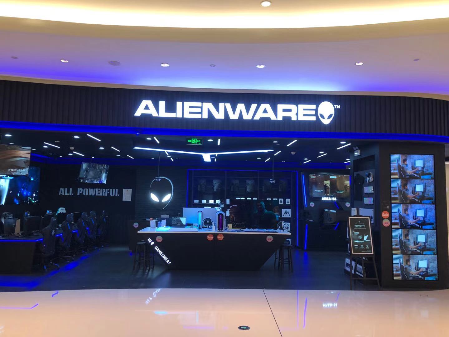 外星人電腦官方旗艦店上海alienware萬象城專賣總店