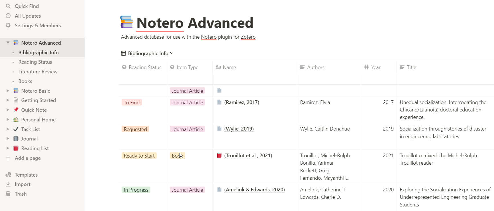 notion and zotero notion and zotero