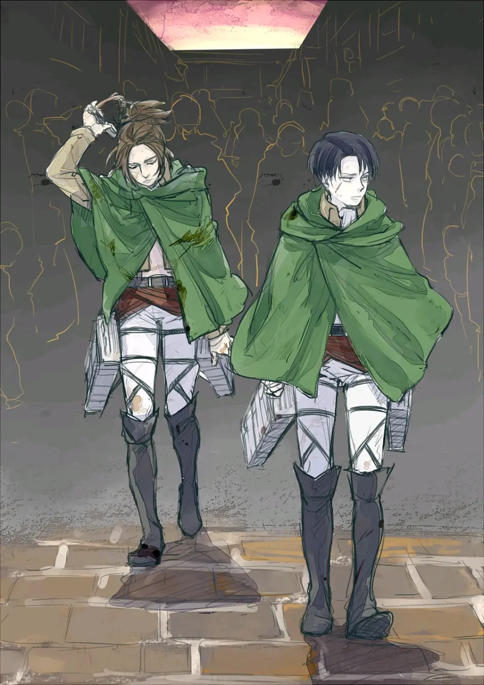 进击的巨人p站美图第一百六十七期 哔哩哔哩