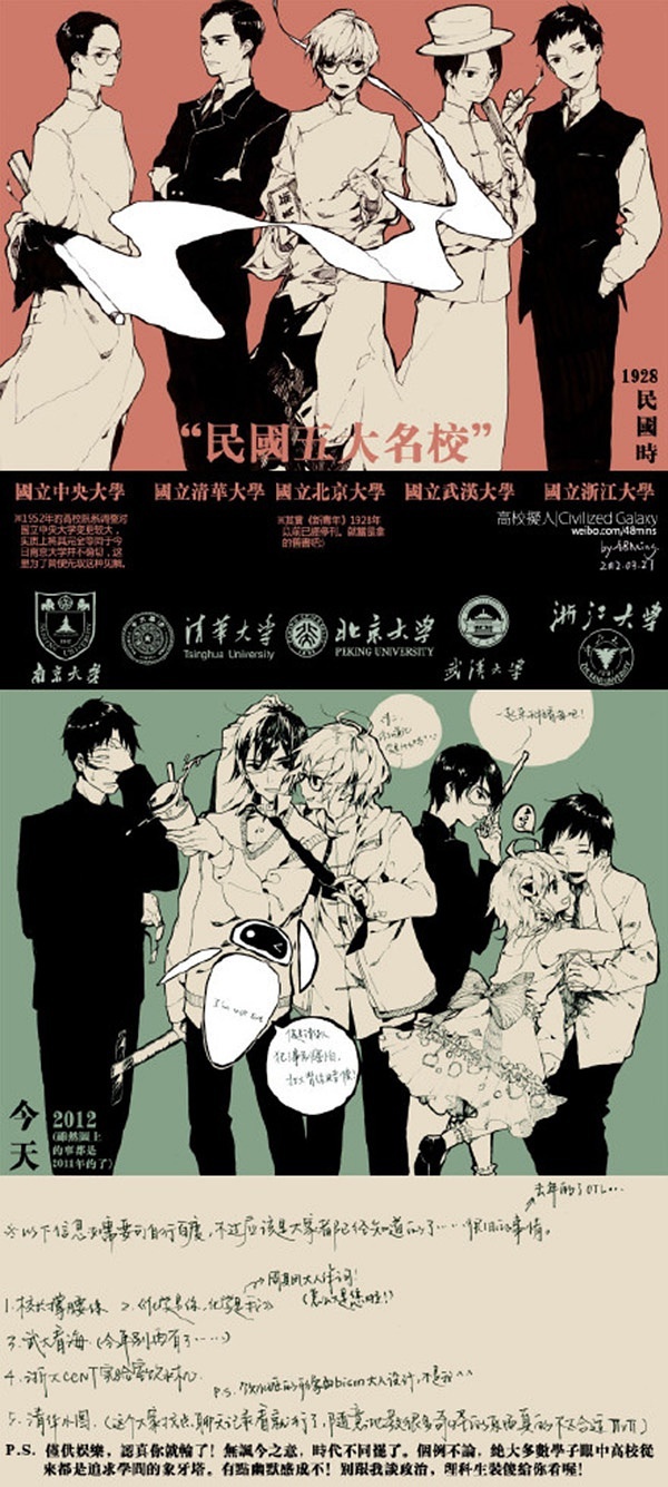 这些二次元拟人,是如何让中国传统文化变得流行的?