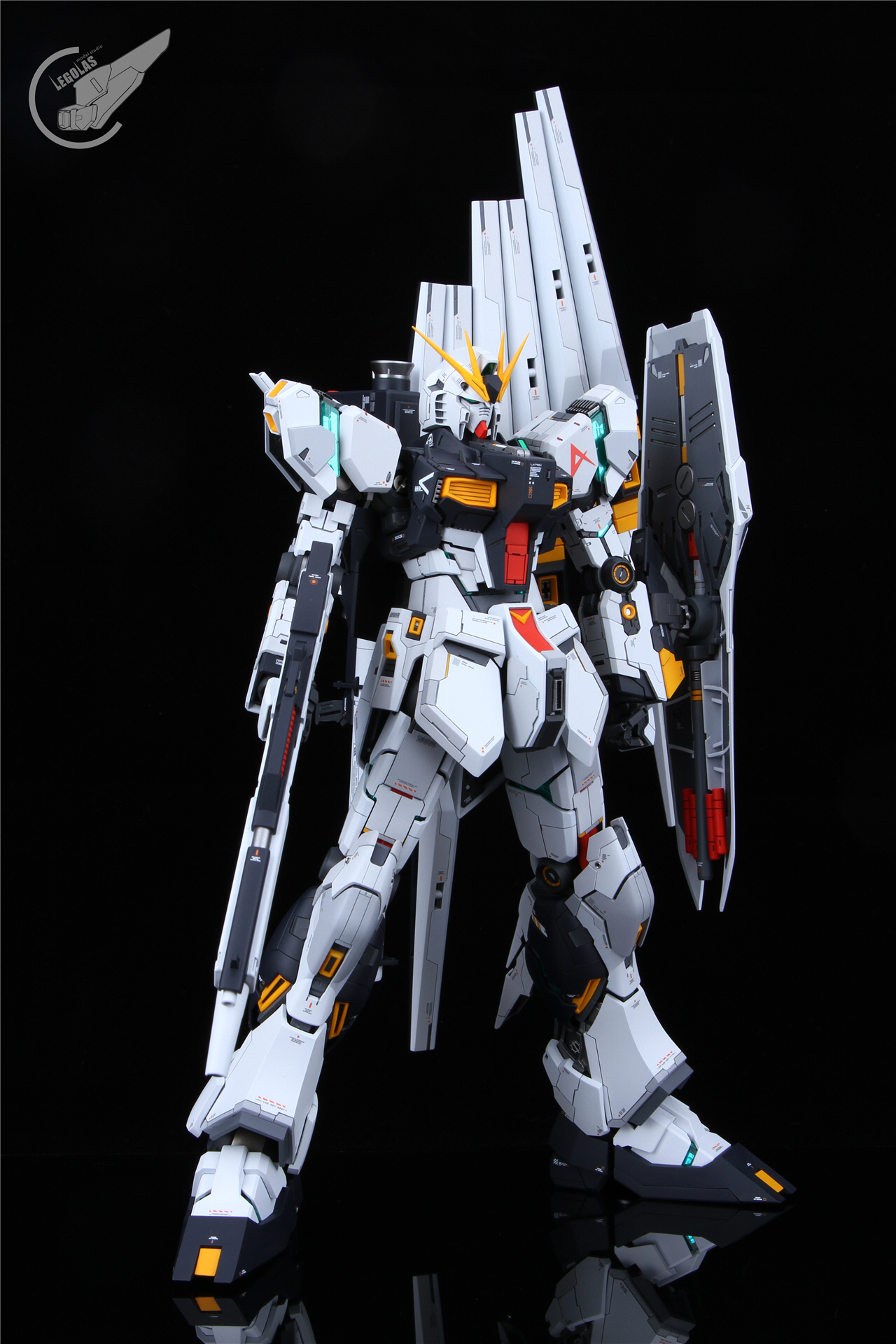 达人佳作:mg rx-93 v高达 side3改件