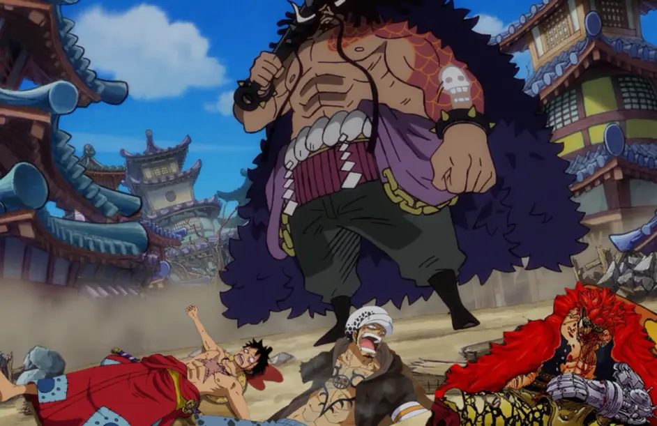 海贼王超新星三大船长击败凯多后基德和罗也无法达到四皇的地位 哔哩哔哩