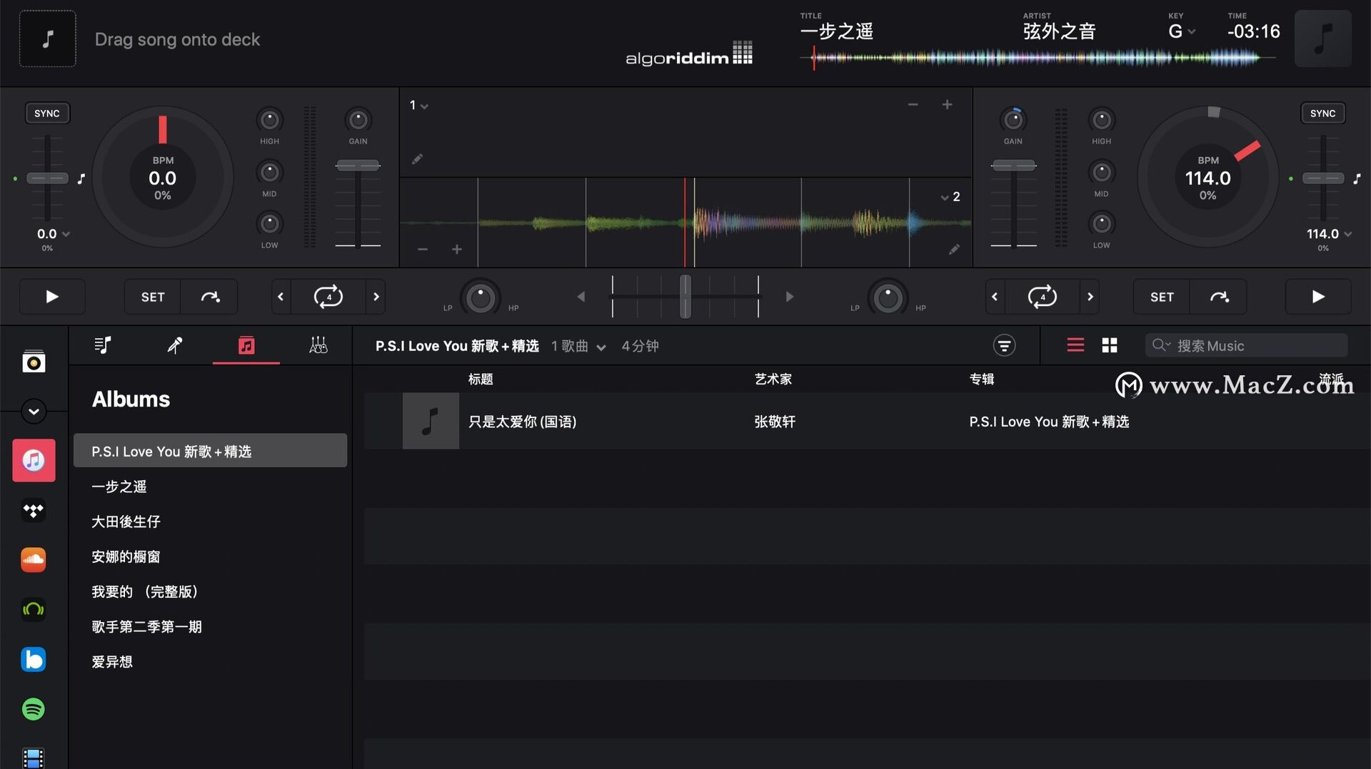 Algoriddim djay Pro AI for mac(dj混音软件)4.0 哔哩哔哩