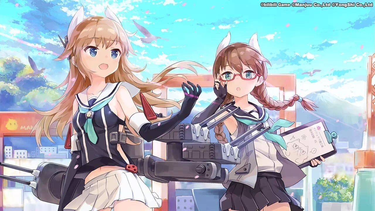 碧蓝航线的过场图