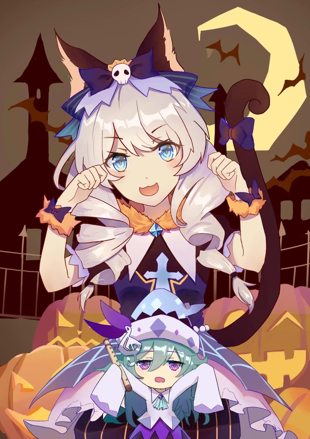 动画 动漫杂谈 二次元精美壁纸(万圣节特别篇)求关注,收藏硬币.