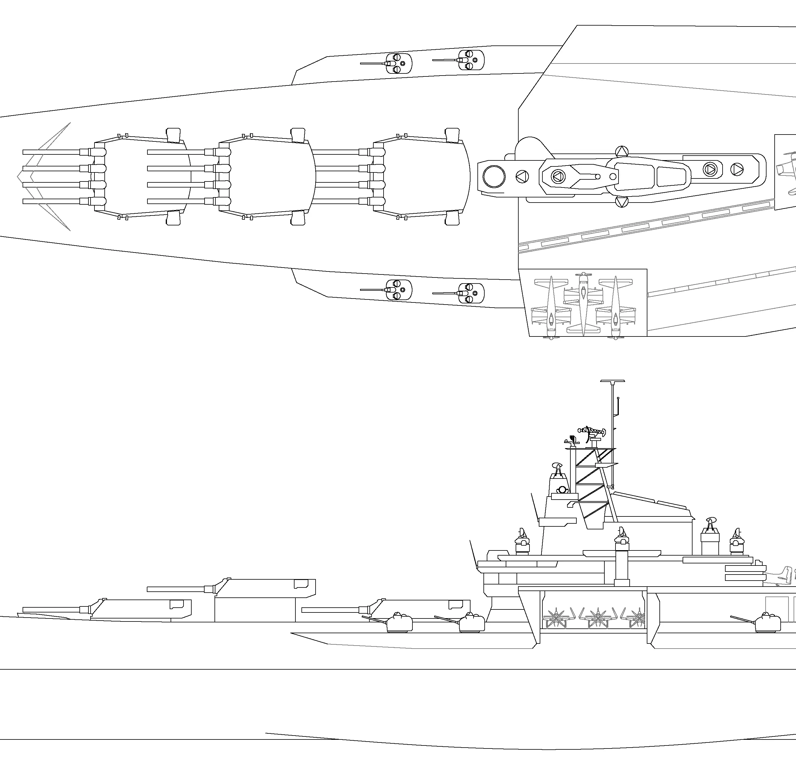 【cad造船厂】架空战舰系列