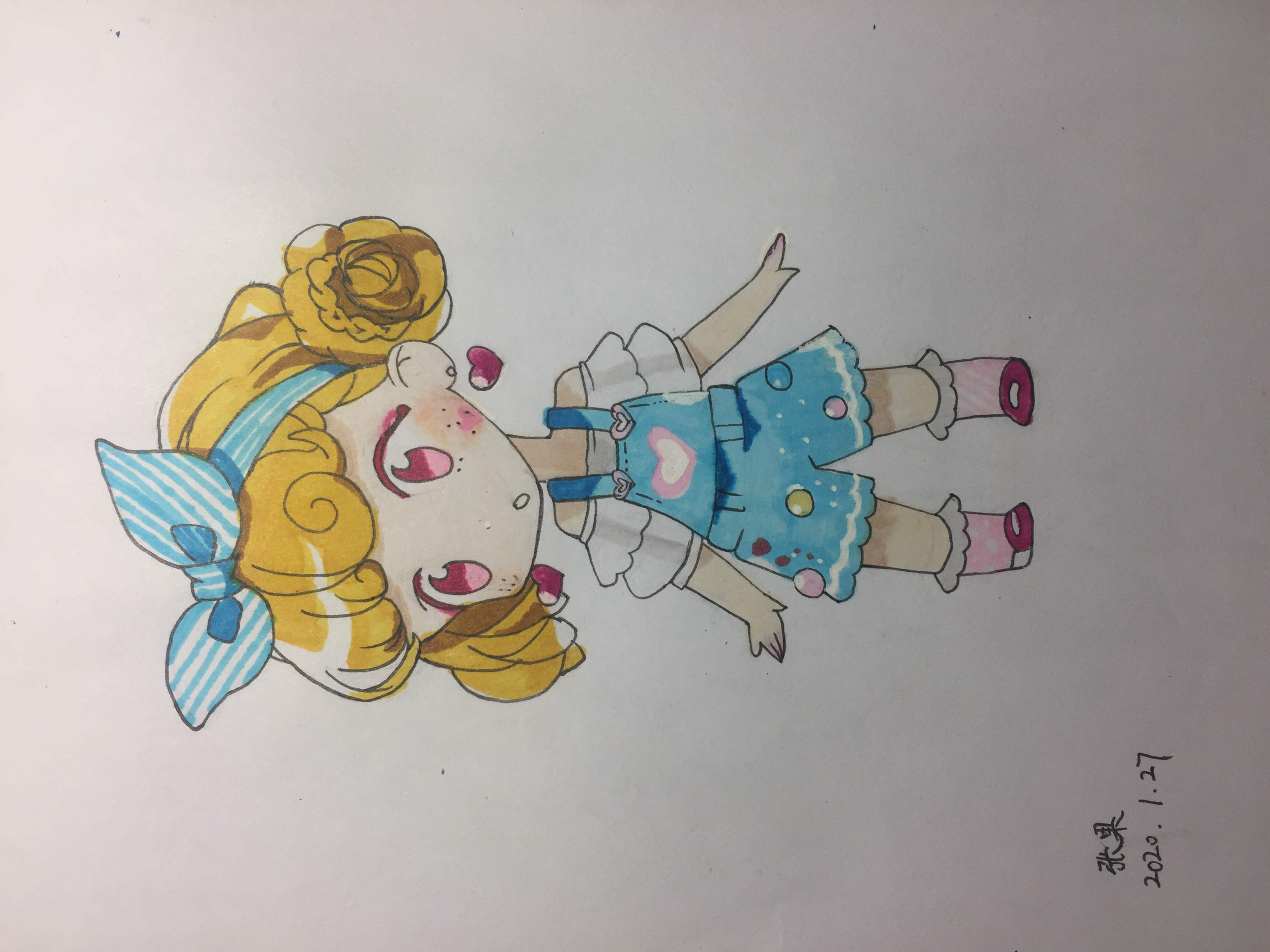 2020马克笔彩绘,求三连!