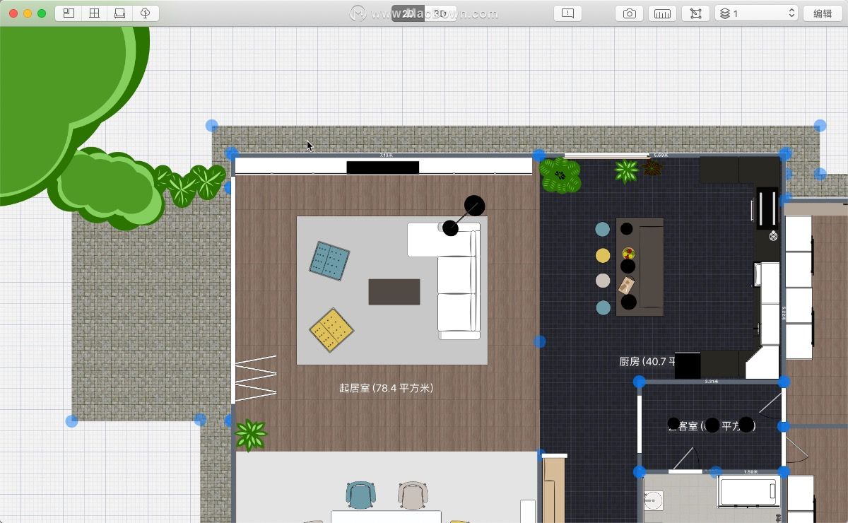 Planner 5D for Mac(3D家居设计软件) 哔哩哔哩