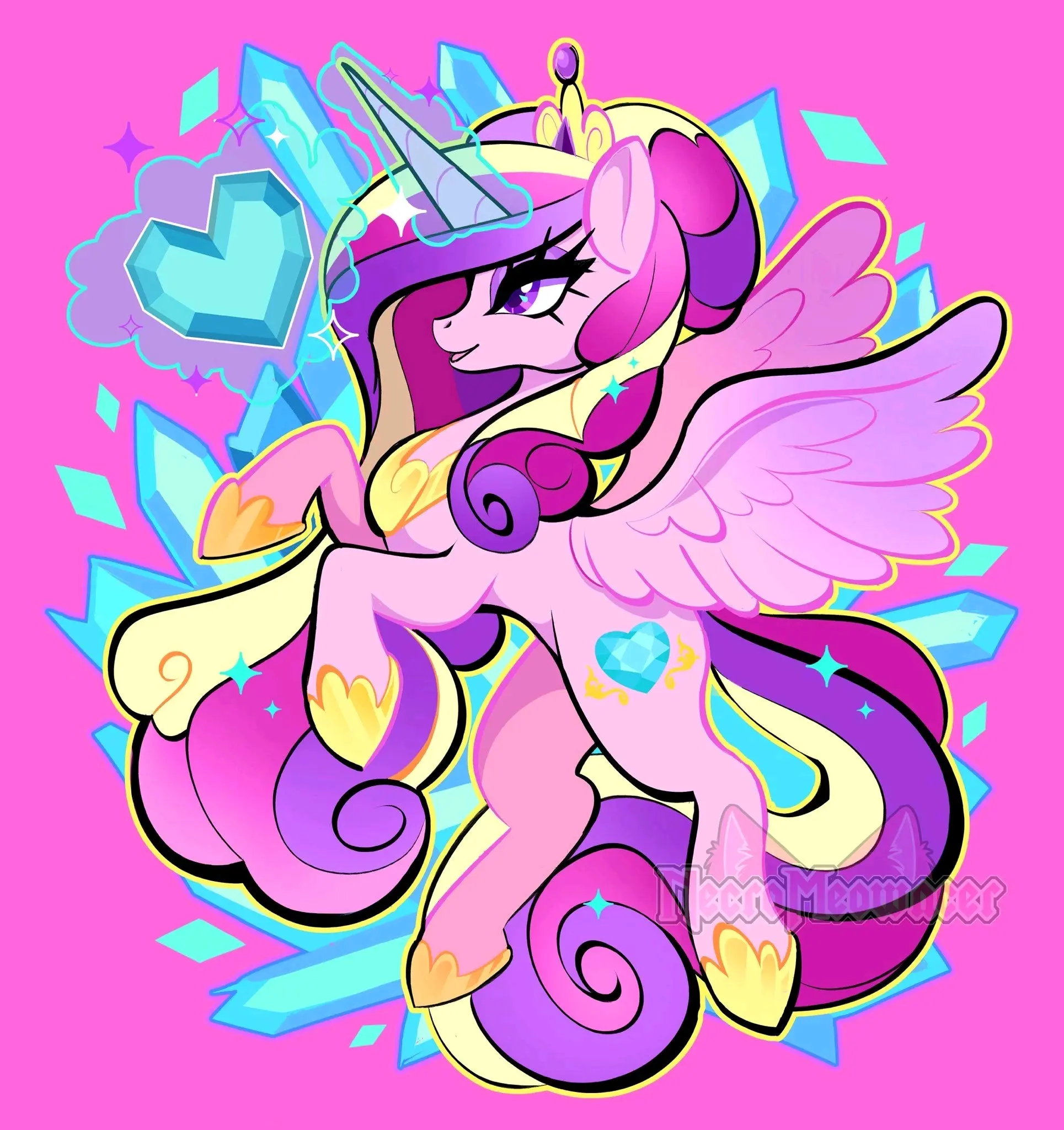 mlp〈1〉小马同人图princess cadance