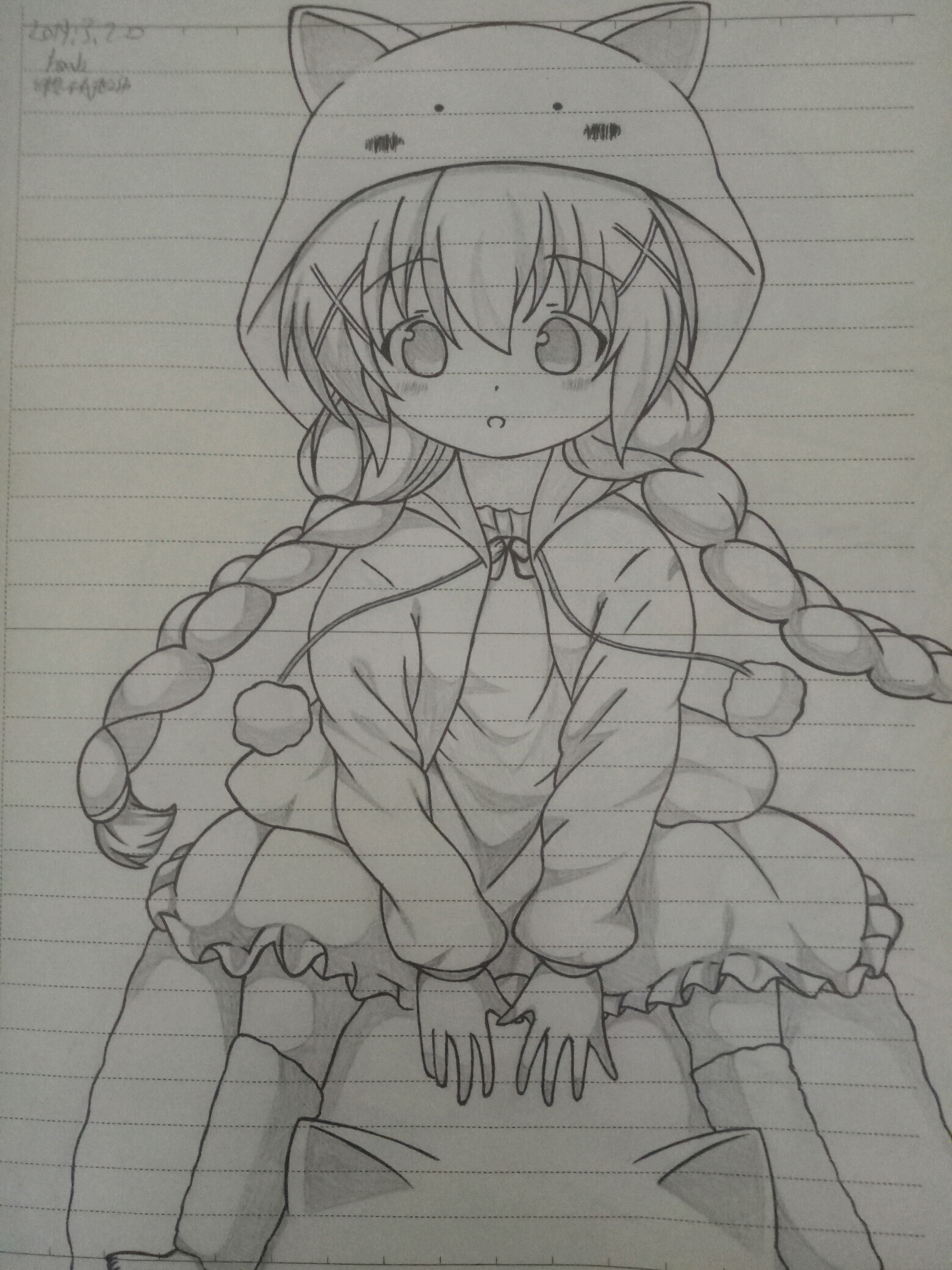 临摹手绘,我的第一本绘画本(3)