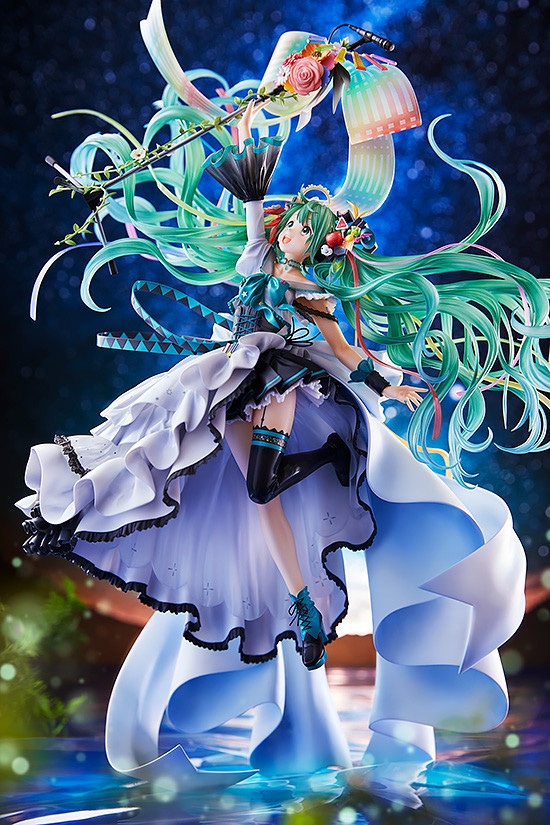 gsc《初音未来》1/7 初音未来 memorial dress ver. 手办 公布