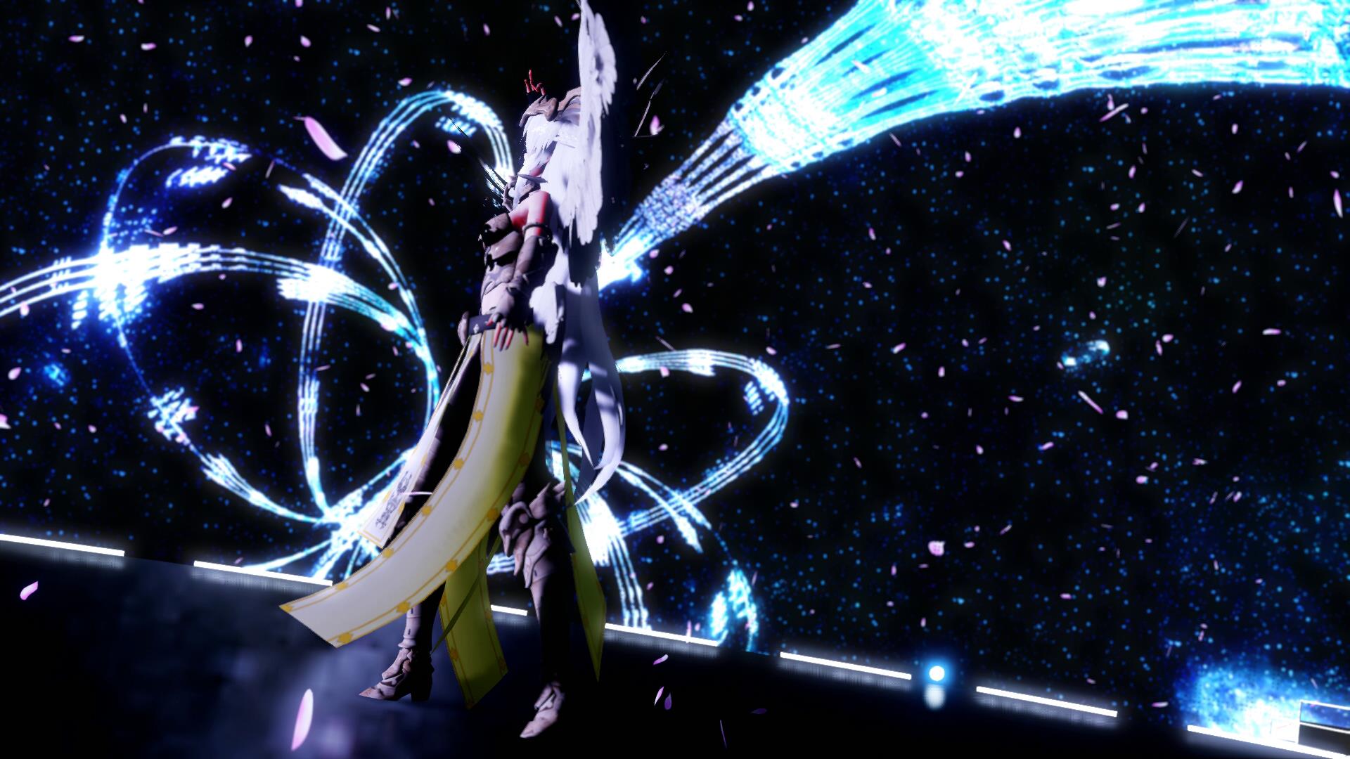 【mmd】白天使 弱音 4k画质