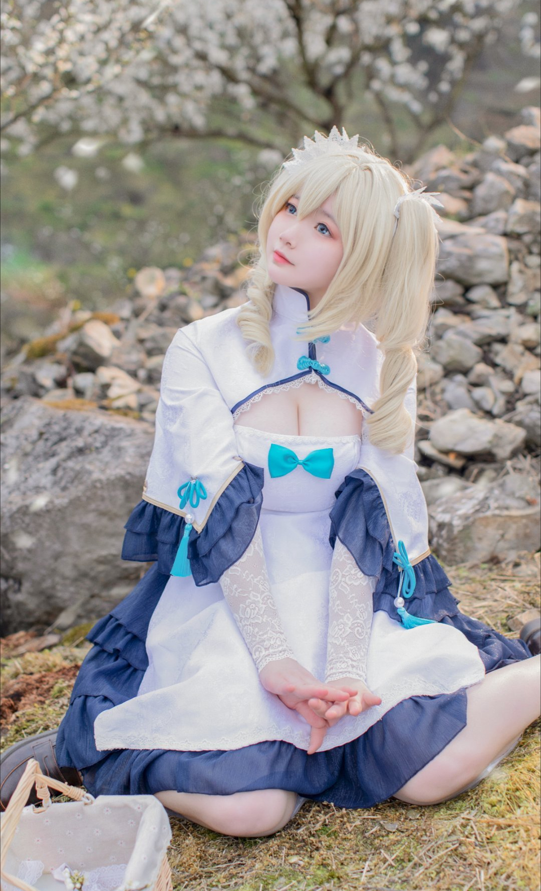 梦璃_LIER原神芭芭拉旗袍cosplay7