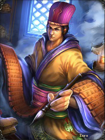 三国杀游戏的武将皮肤以及台词-荀彧