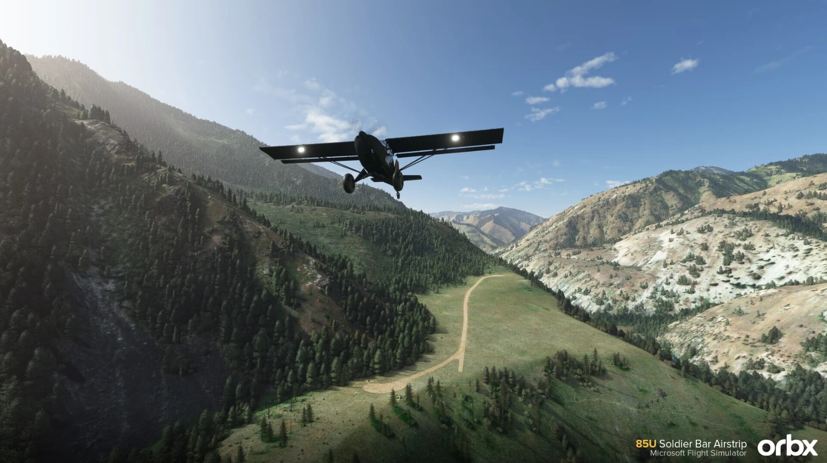 Orbx 为 MSFS 发布 Soldier Bar 简易机场 哔哩哔哩