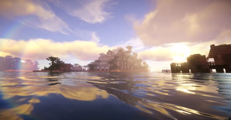 Minecraft中每一帧都是壁纸3 哔哩哔哩