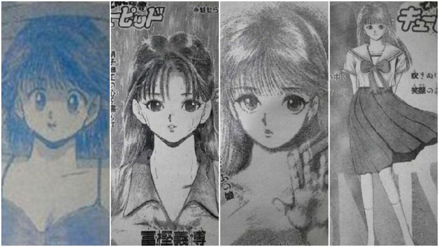《淘气爱神》短短的连载中,富坚尝试了大量不同画风