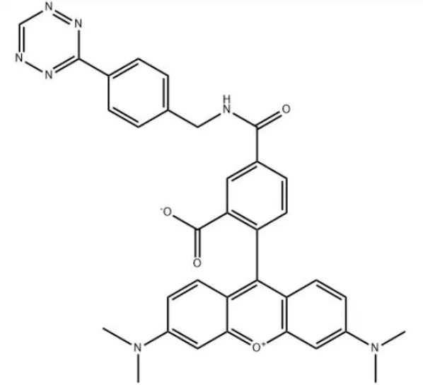 methyltetrazine-c12-maleimide-5-tamra-5-tetrazine-bdp-fl-met