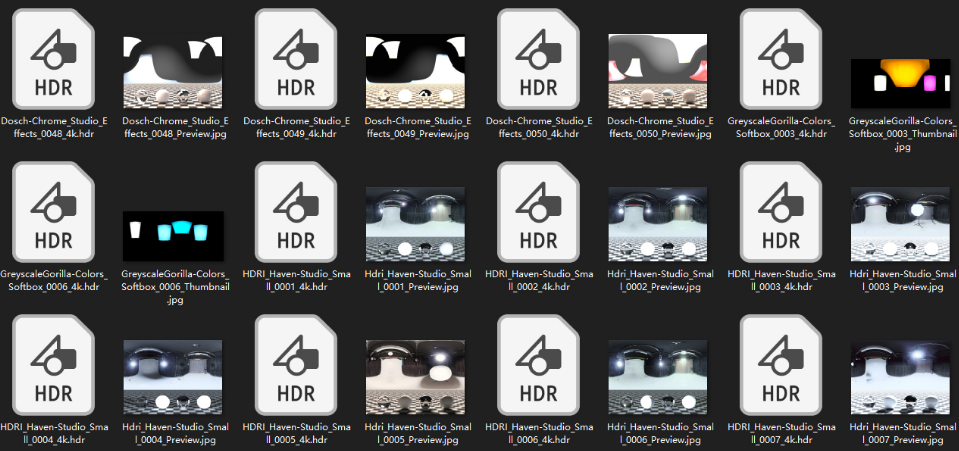 某大佬自用,产品渲染影棚hdr贴图,分享 - 哔哩哔哩