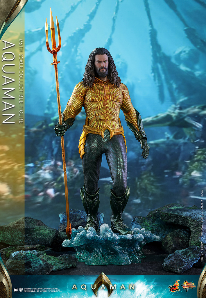 dc逆转之作?hot toys海王 aquaman 1/6 比例兵人