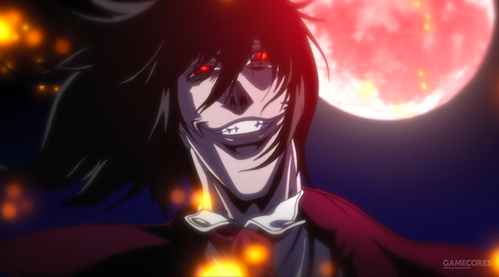 hellsing只有人类才能杀死怪物