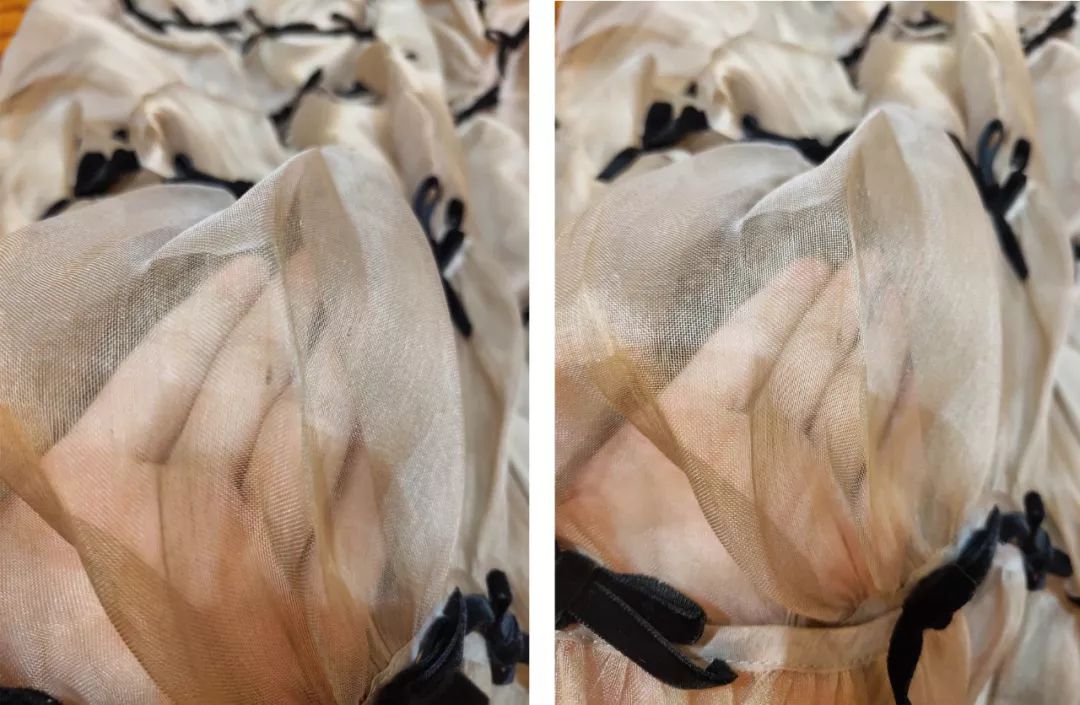 在这类面料中,抽丝是缝纫中很难避免的问题