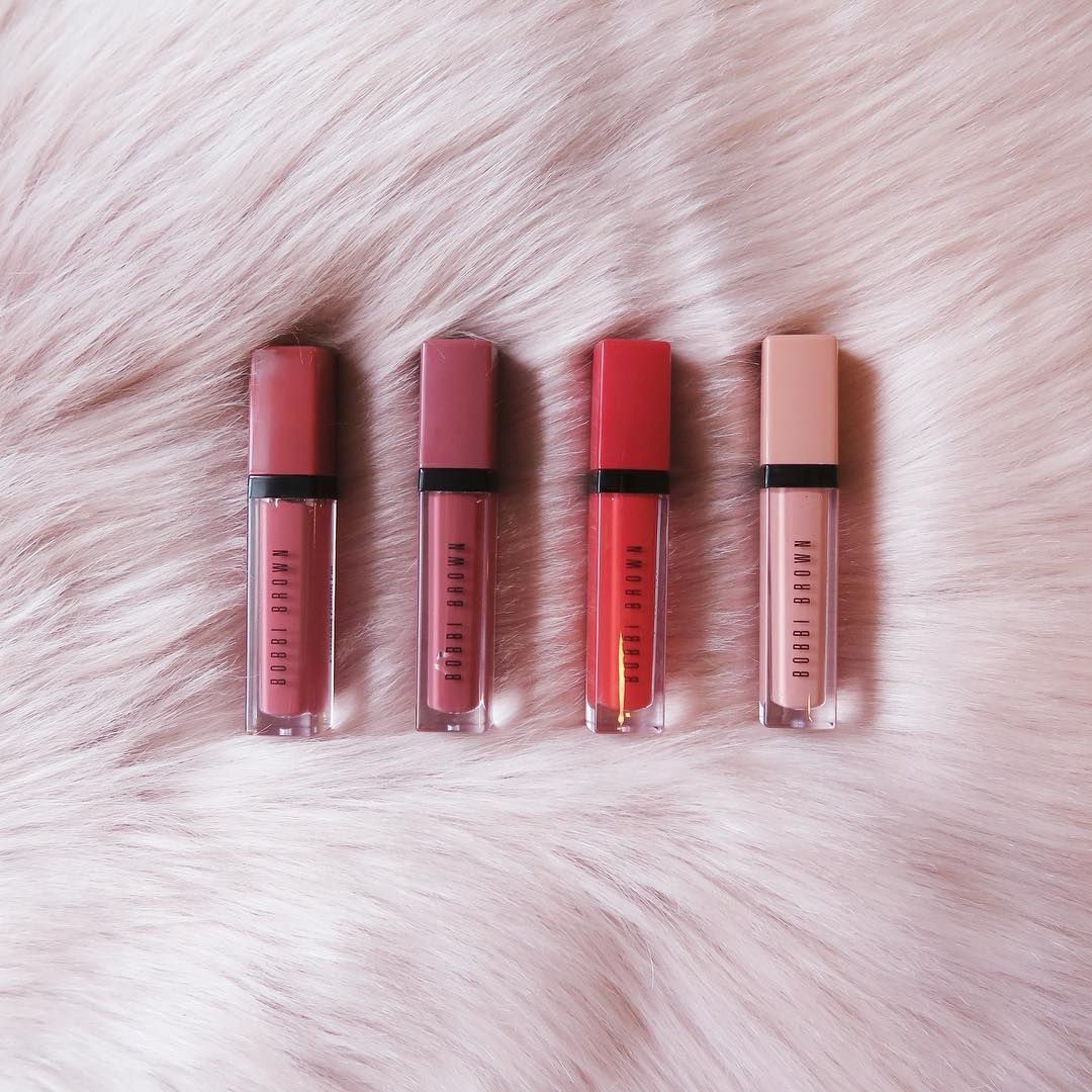 bobbi brown crushed 亮光唇釉丨油管测评