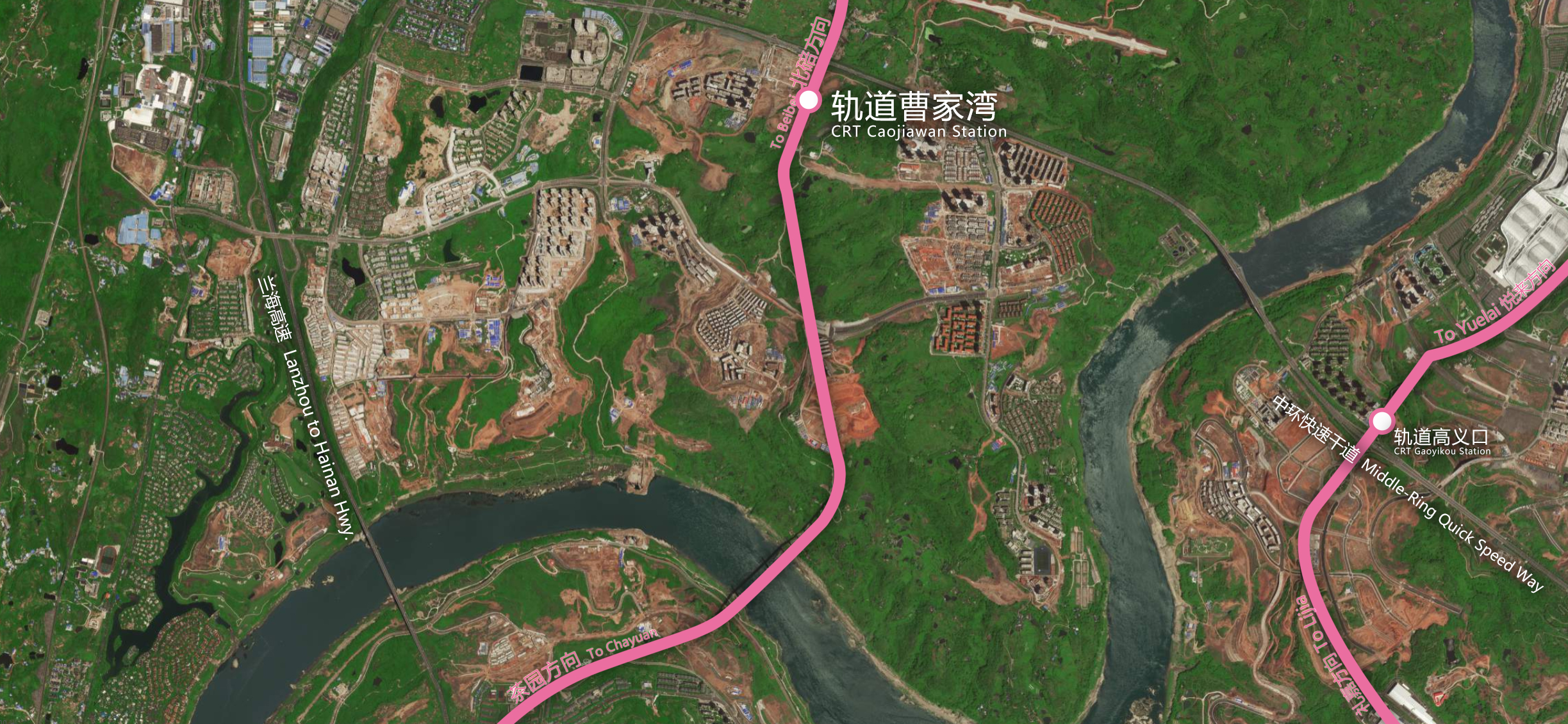 重庆曹家湾规划图图片