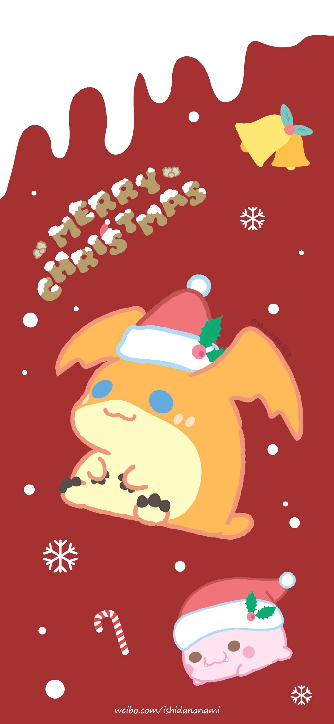 动漫图片特别期:圣诞q版数码宝贝壁纸