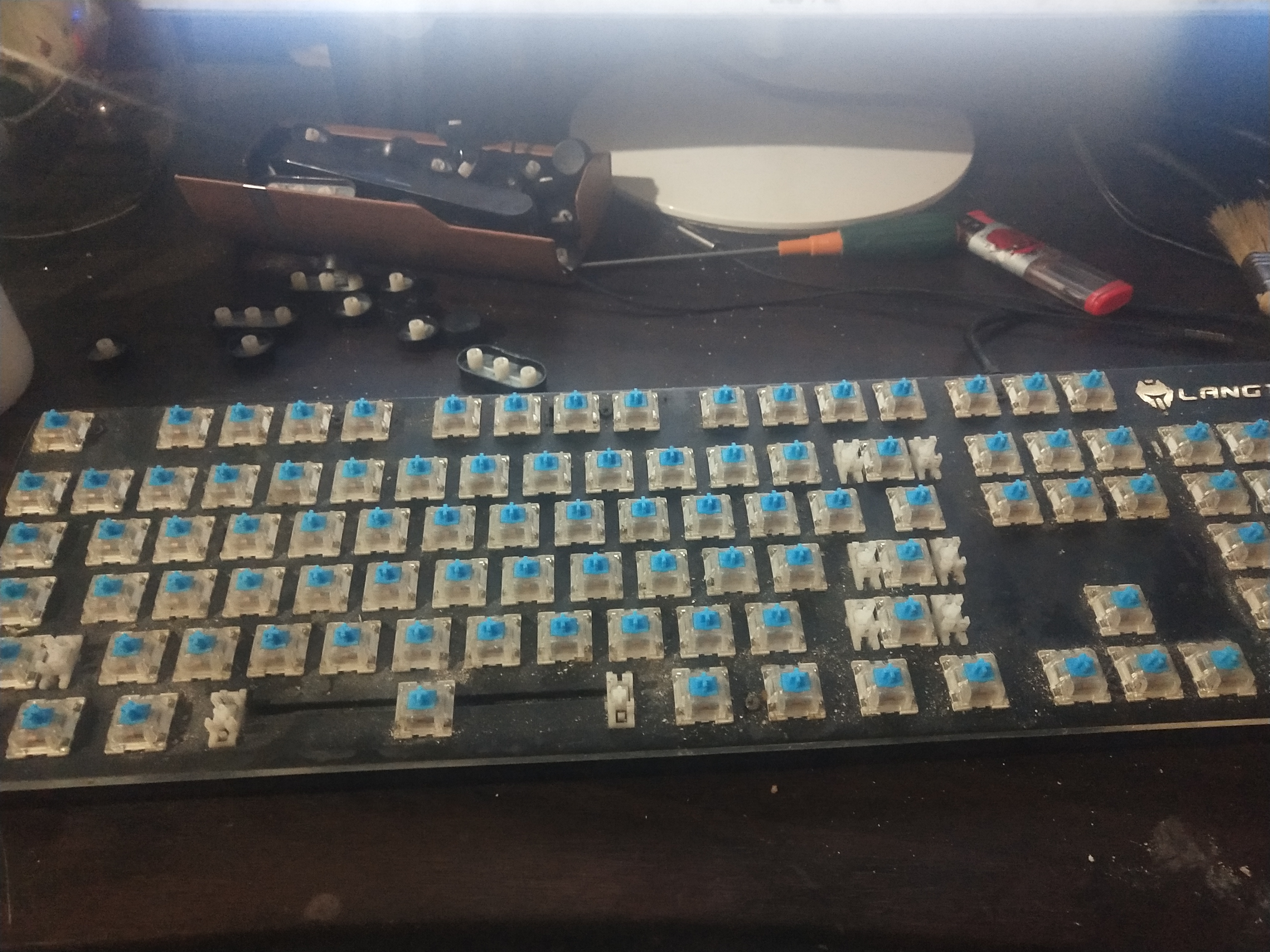 机械键盘小键盘失灵