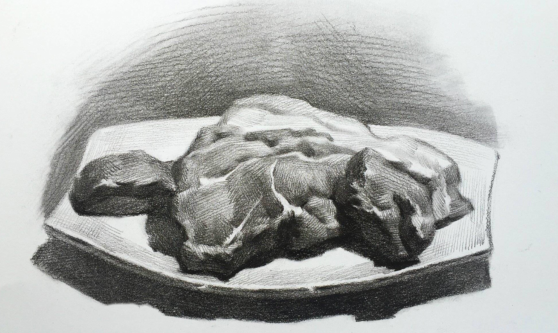 【静物素描】静物素描 单体练习