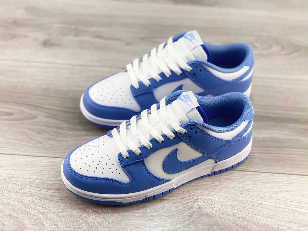 耐克白蓝 nike dunk low polar blue 极蓝低帮板鞋 - 哔哩哔哩