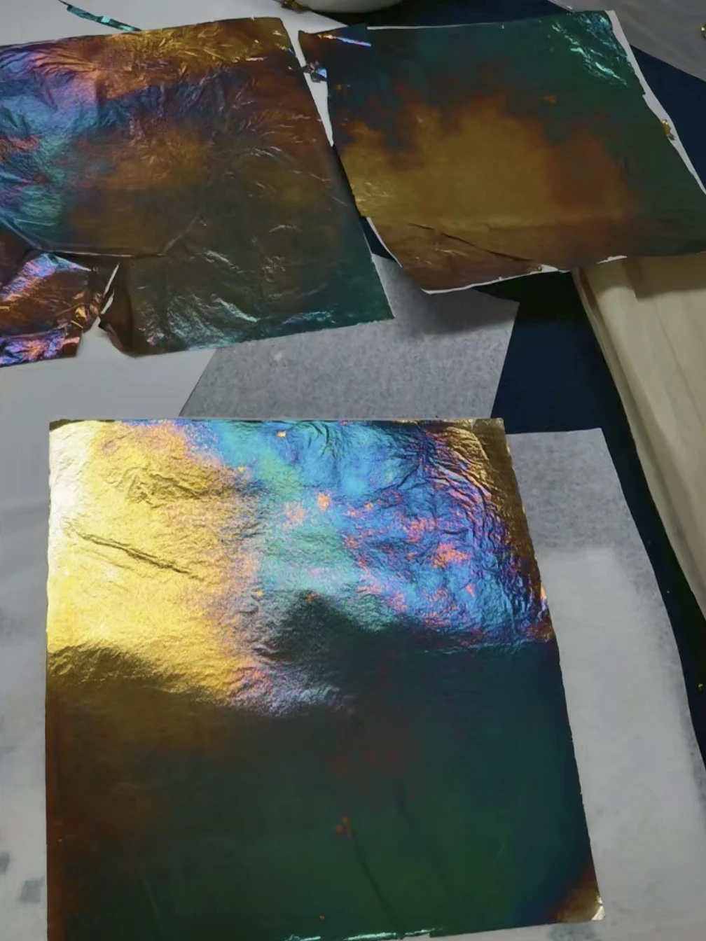DIY手作上新丨以箔为墨，体验一次烁金流光的非遗浪漫！ - 哔哩哔哩