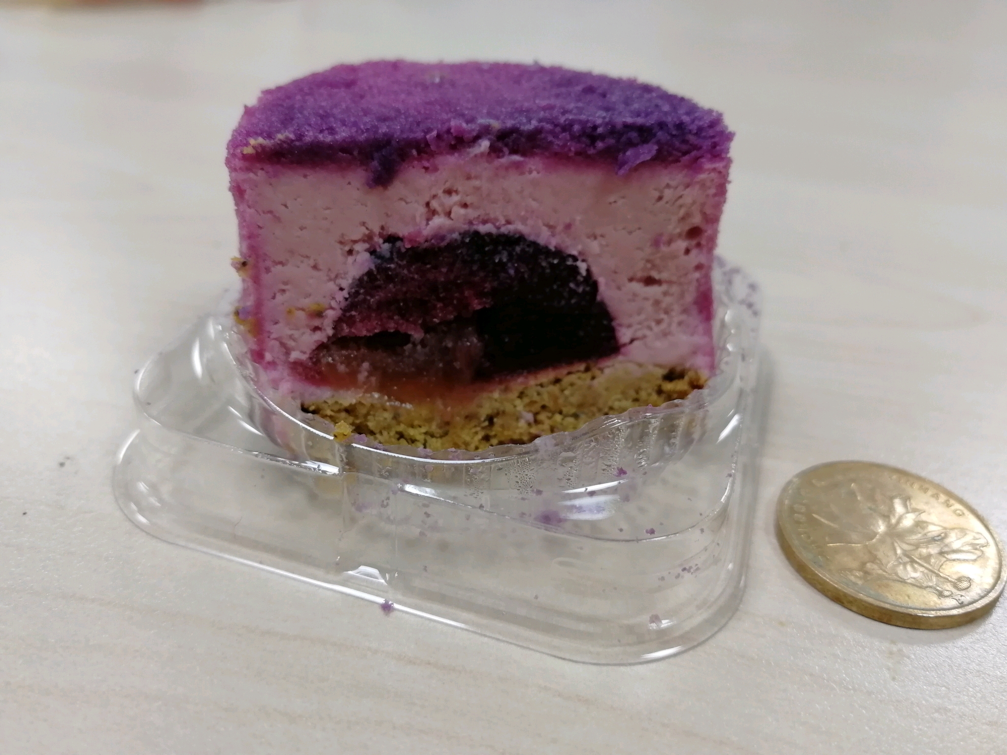 食物好利来雪绒芝士多肉葡萄口味