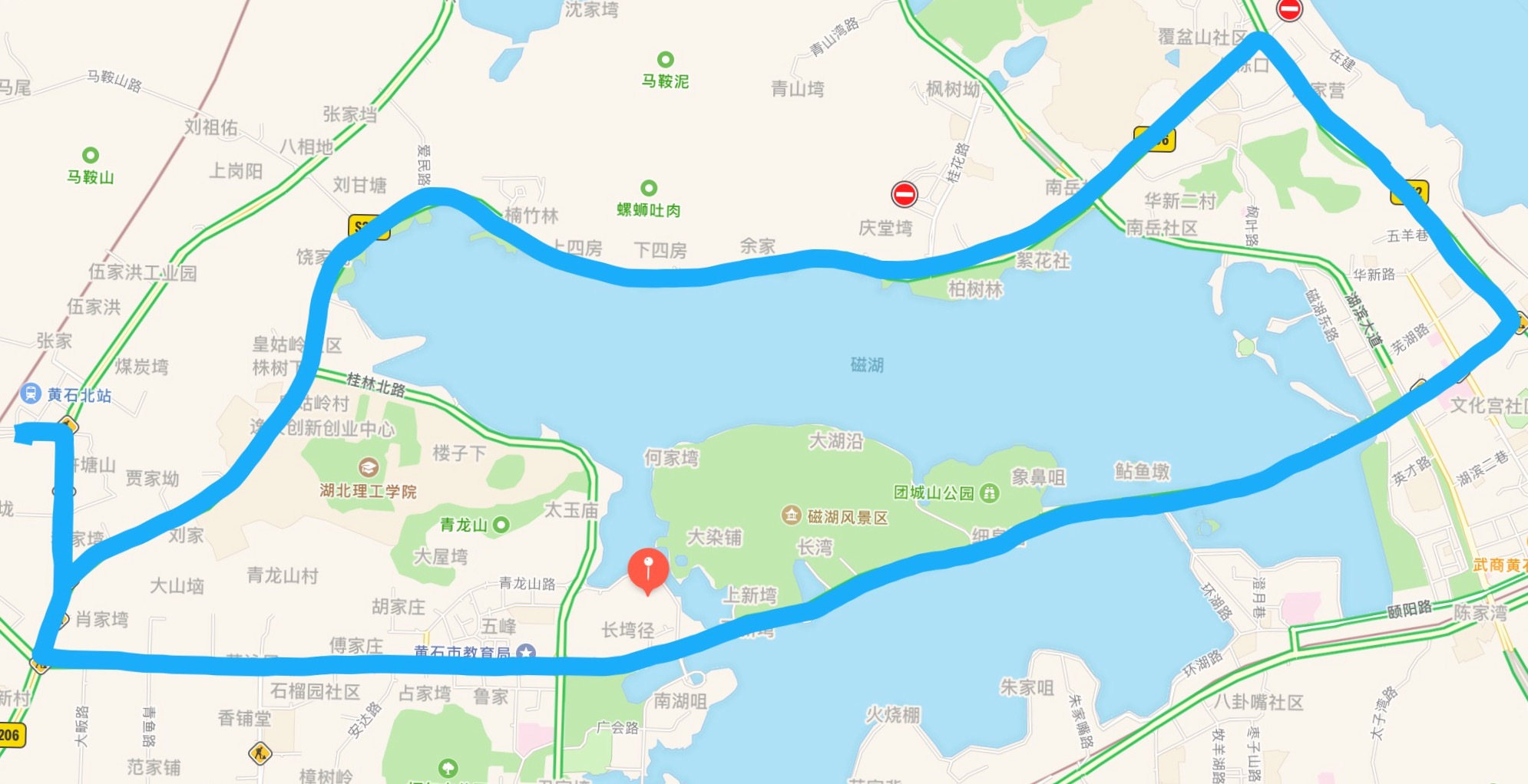 黄石37路车最新路线图图片