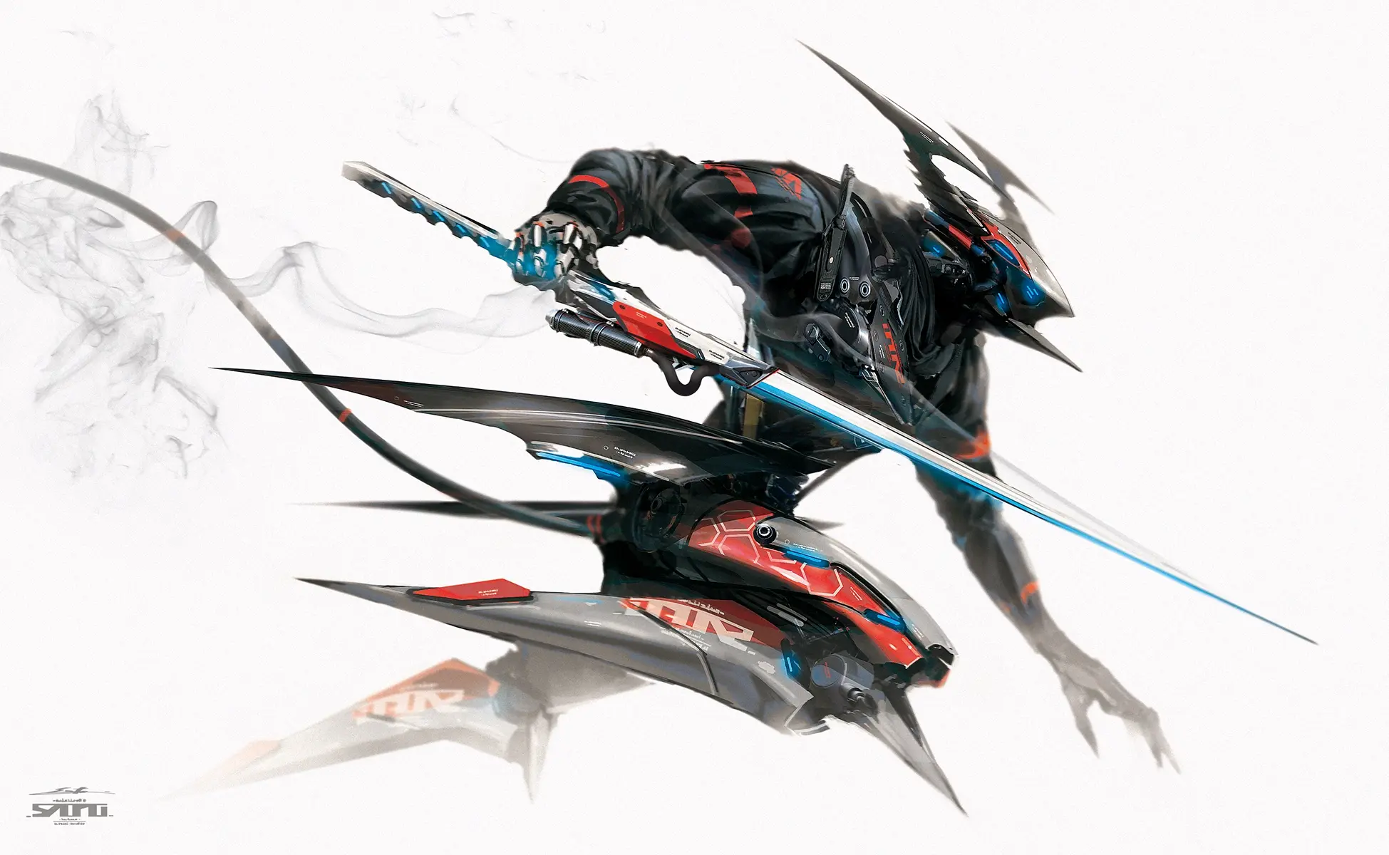 怪诞感满满的科幻机械图【p站えすてぃお】