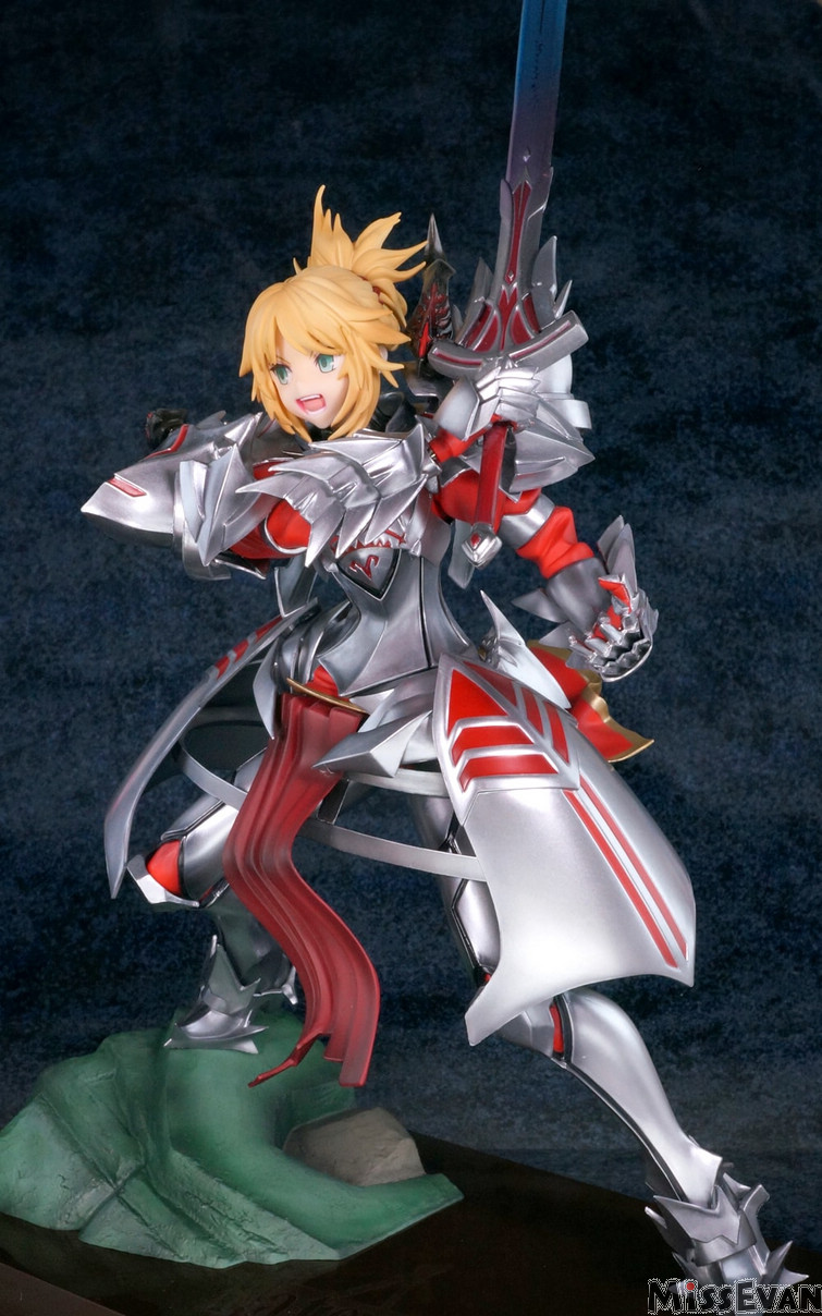 《fate/apocrypha 红saber 莫德雷德》手办发售 "宝具发动的姿势立体