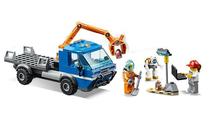 浓缩的城市组太空系列pro,乐高60229《火箭装载与运输中心》评测